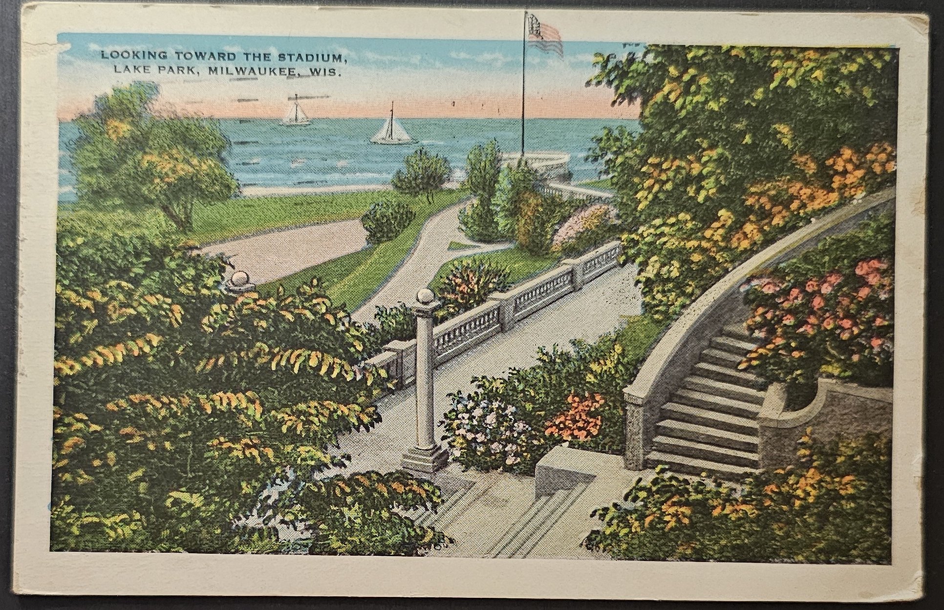 (image for) postcard USA - WI - Wisconsin #0009